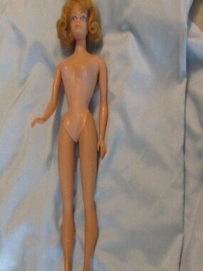 Straight Leg Vintage MIDGE DOLL c1960s Barbie's Best Friend Blonde Flip Hair VGC